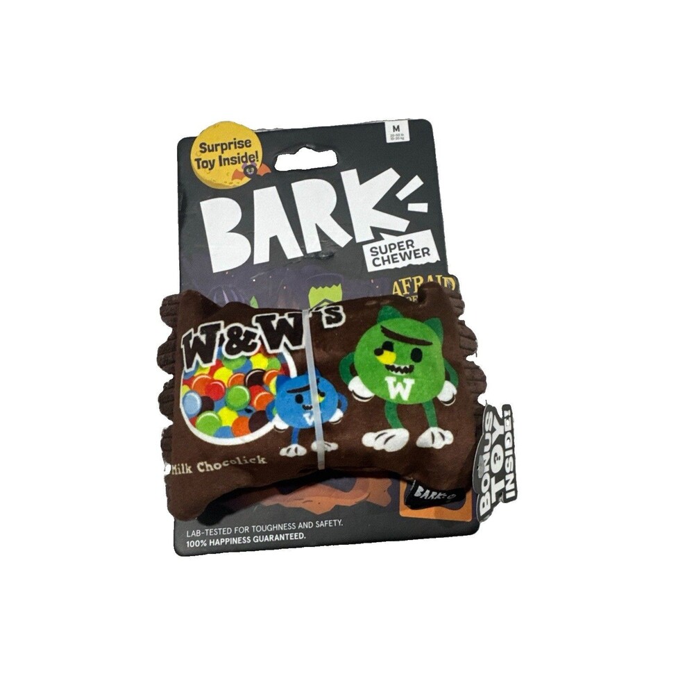 Bark Dog M Afraid of the Bark Super Chewer W&Ws Candy Toy With Hidden Surprise